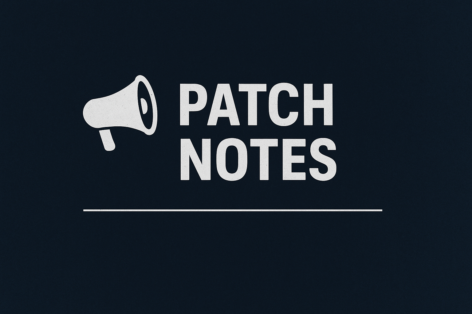 📢 Patch Notes – Bêta Exorium 📢